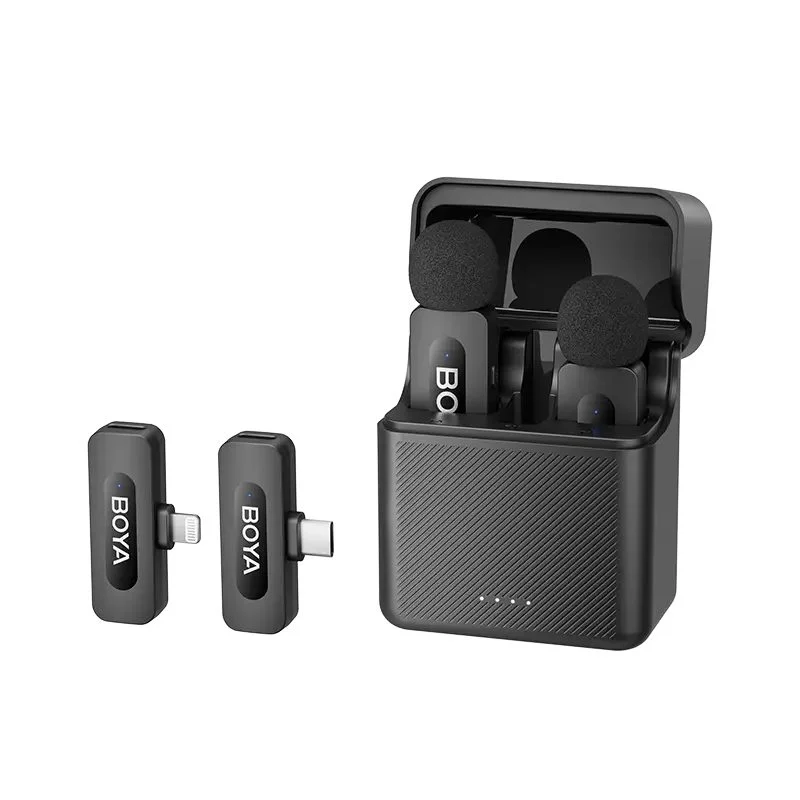 Φωτογραφία προϊόντος: Boya BY-V3 Combo Wireless Microphones USB-C & Lightning Black