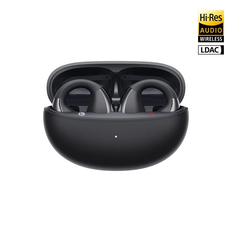 Φωτογραφία προϊόντος: QCY Crossky C30S Black (QT33S) Open Ear BT6.0 LDAC/AAC/SBC Earbuds 40h Call noise AI cancelation Dua