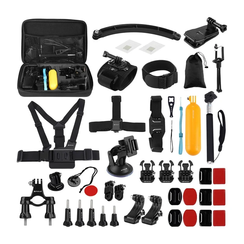 Φωτογραφία προϊόντος: Accessories set Puluz for Sports Cameras PKT39 50-in-1