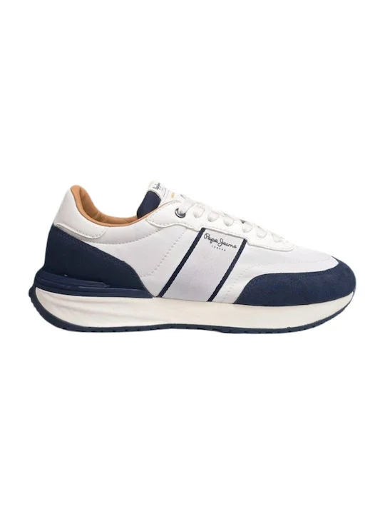 Φωτογραφία προϊόντος: ΑΝΔΡΙΚΑ SNEAKERS PEPE JEANS BUSTER CLUB M WHITE ΛΕΥΚΟ