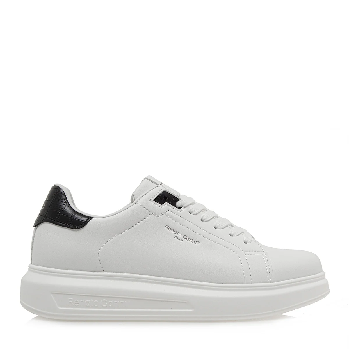 Φωτογραφία προϊόντος: ΑΝΔΡΙΚΑ SNEAKERS RENATO GARINI 700-710 ΛΕΥΚΟ ΜΑΥΡΟ ΚΡΟΚΟ