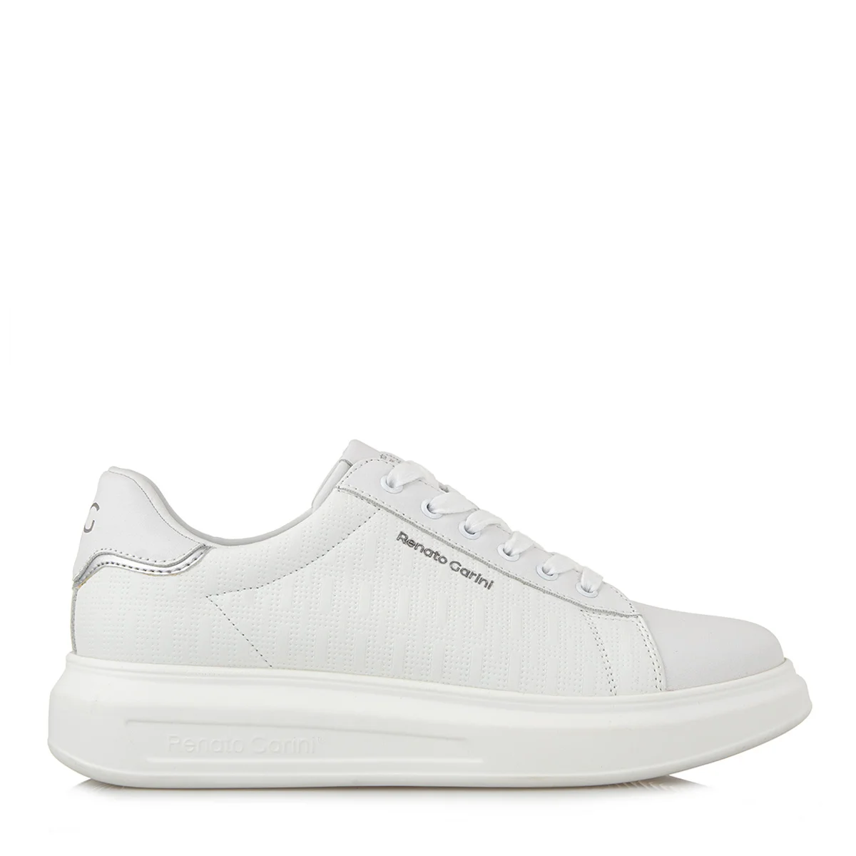 Φωτογραφία προϊόντος: ΑΝΔΡΙΚΑ SNEAKERS RENATO GARINI 700-512 ΛΕΥΚΟ ΛΕΥΚΟ ΣΤΑΜΠΑ