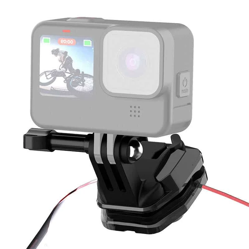 Φωτογραφία προϊόντος: Motorcycle Windshield Mount Clip PULUZ for Action Cameras (Black)