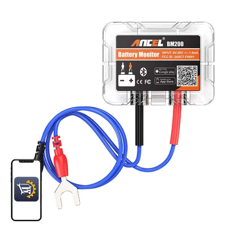 Φωτογραφία προϊόντος: Bluetooth Battery Tester Ancel BM200