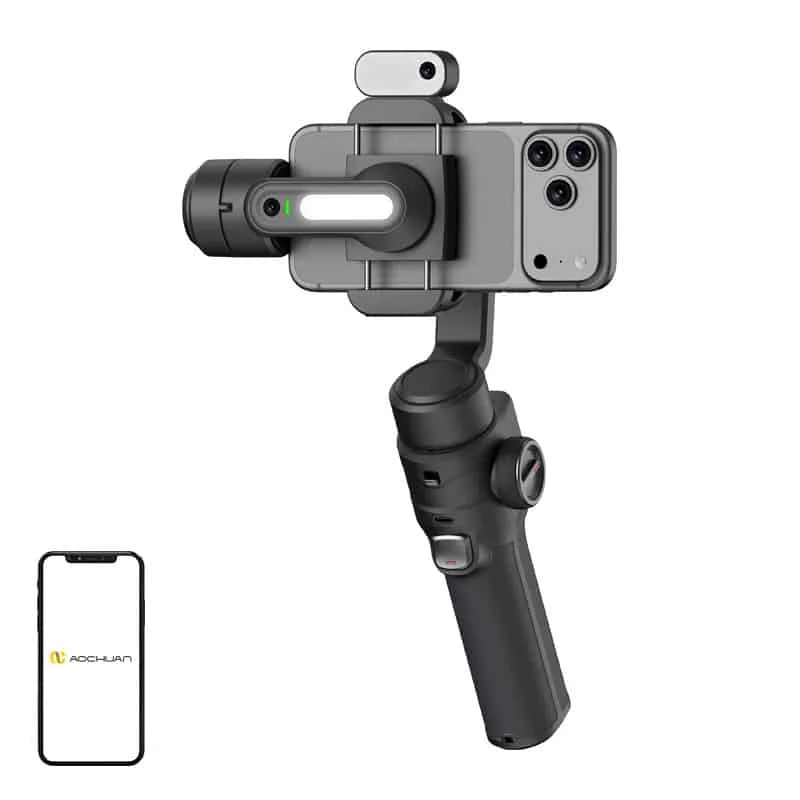 Φωτογραφία προϊόντος: Gimbal AOCHUAN S3 Dual AI (black)