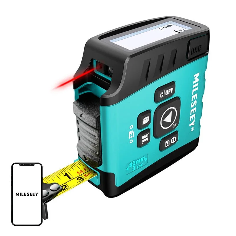 Φωτογραφία προϊόντος: Laser Distance Meter Mileseey DT20 with tape measure 40m