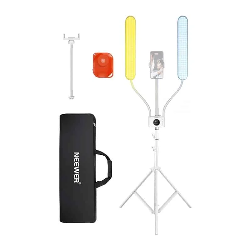 Φωτογραφία προϊόντος: Neewer BH40B DOUBLE ARMS LED FILL LIGHT