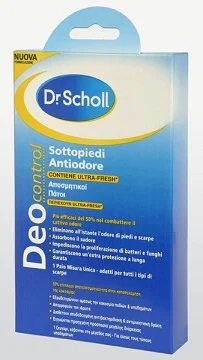 Φωτογραφία προϊόντος: Dr Scholl Αποσμητικοί Πάτοι μέ ultra-fresh ένα μέγεθος