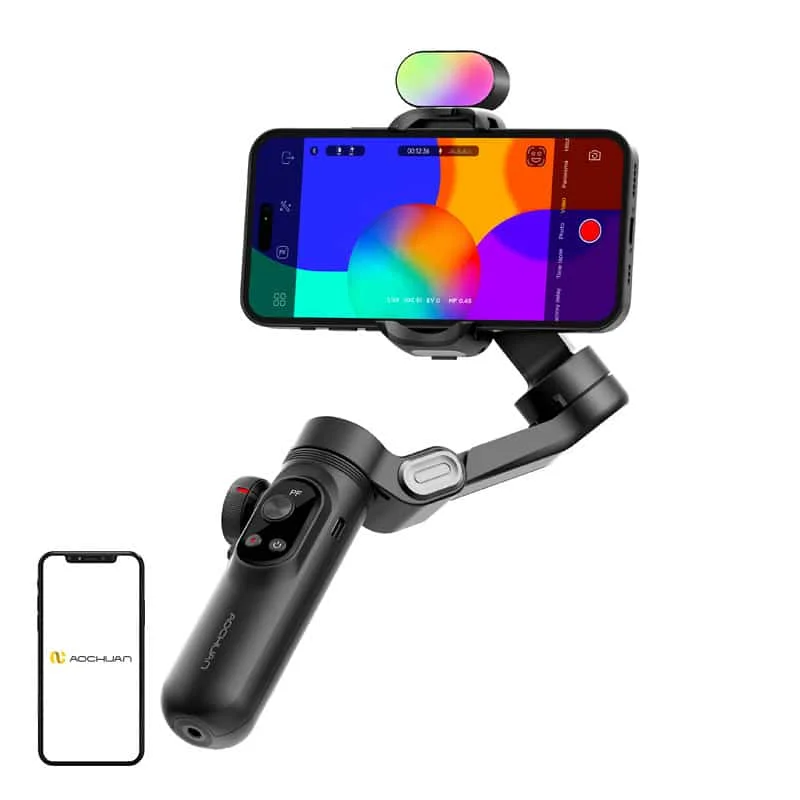 Φωτογραφία προϊόντος: Gimbal AOCHUAN X Pro RGB (black)