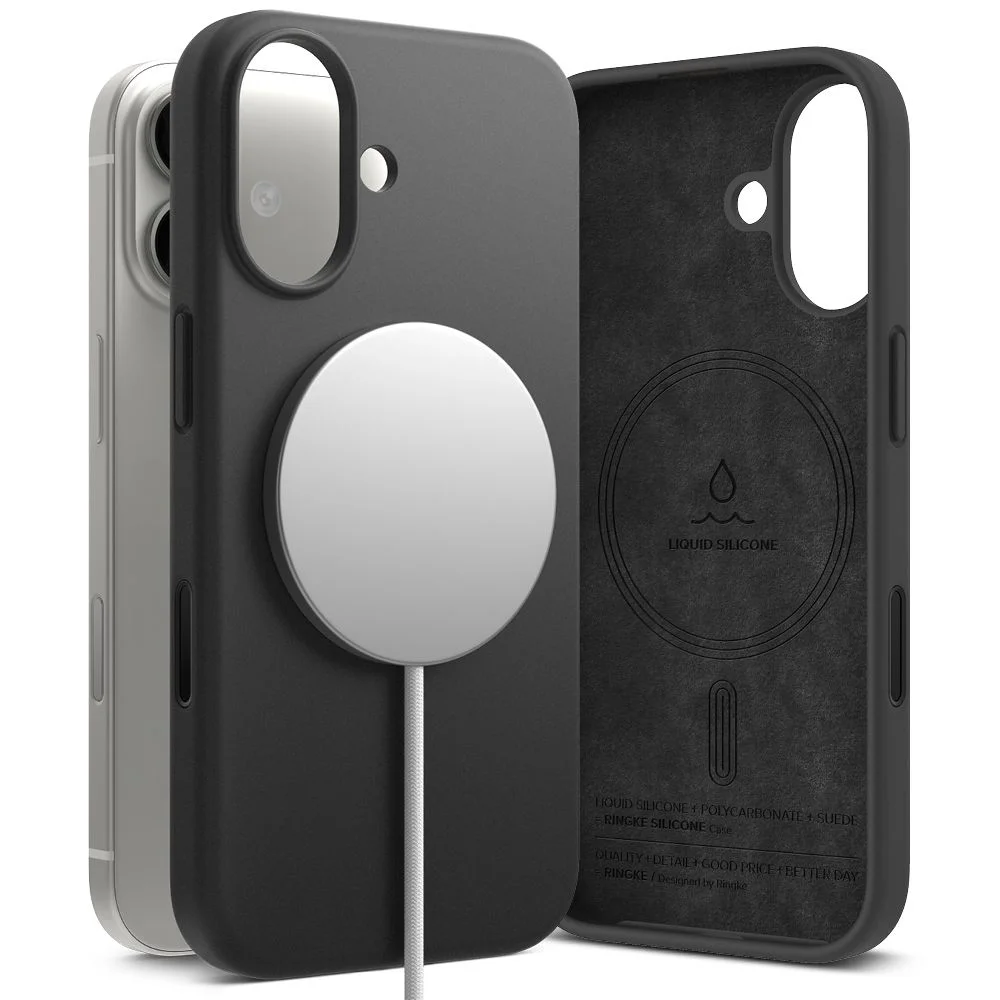 Φωτογραφία προϊόντος: Ringke iPhone 17 Case Silicone Magnetic Black