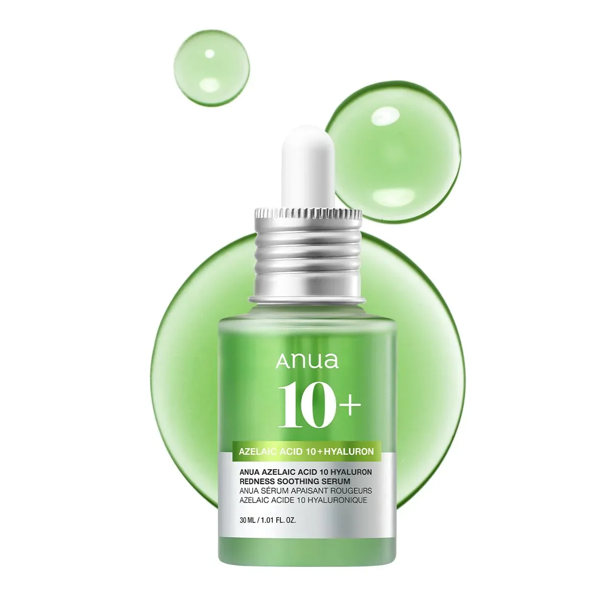 Φωτογραφία προϊόντος: Anua Azelaic Acid 10 Hyaluron Redness Soothing Serum – Καταπραϋντικός ορός κατά των φλεγμονών και της ακμής 30ml