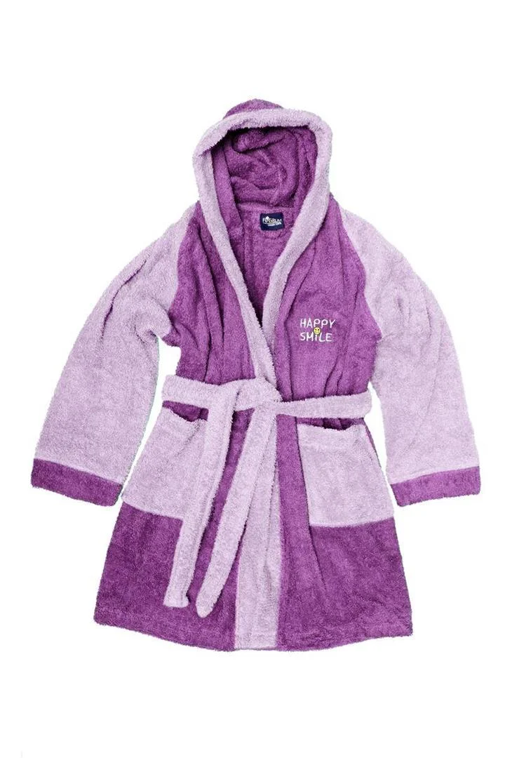 Φωτογραφία προϊόντος: DIMcol ΜΠΟΥΡΝΟΥΖΙ HAPPY SMILE kids Cotton 100% Dark Lila - Size 12