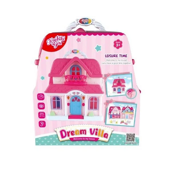 Φωτογραφία προϊόντος: Zita Toys Κουκλόσπιτο Βαλίτσα Διπλό (005.505)