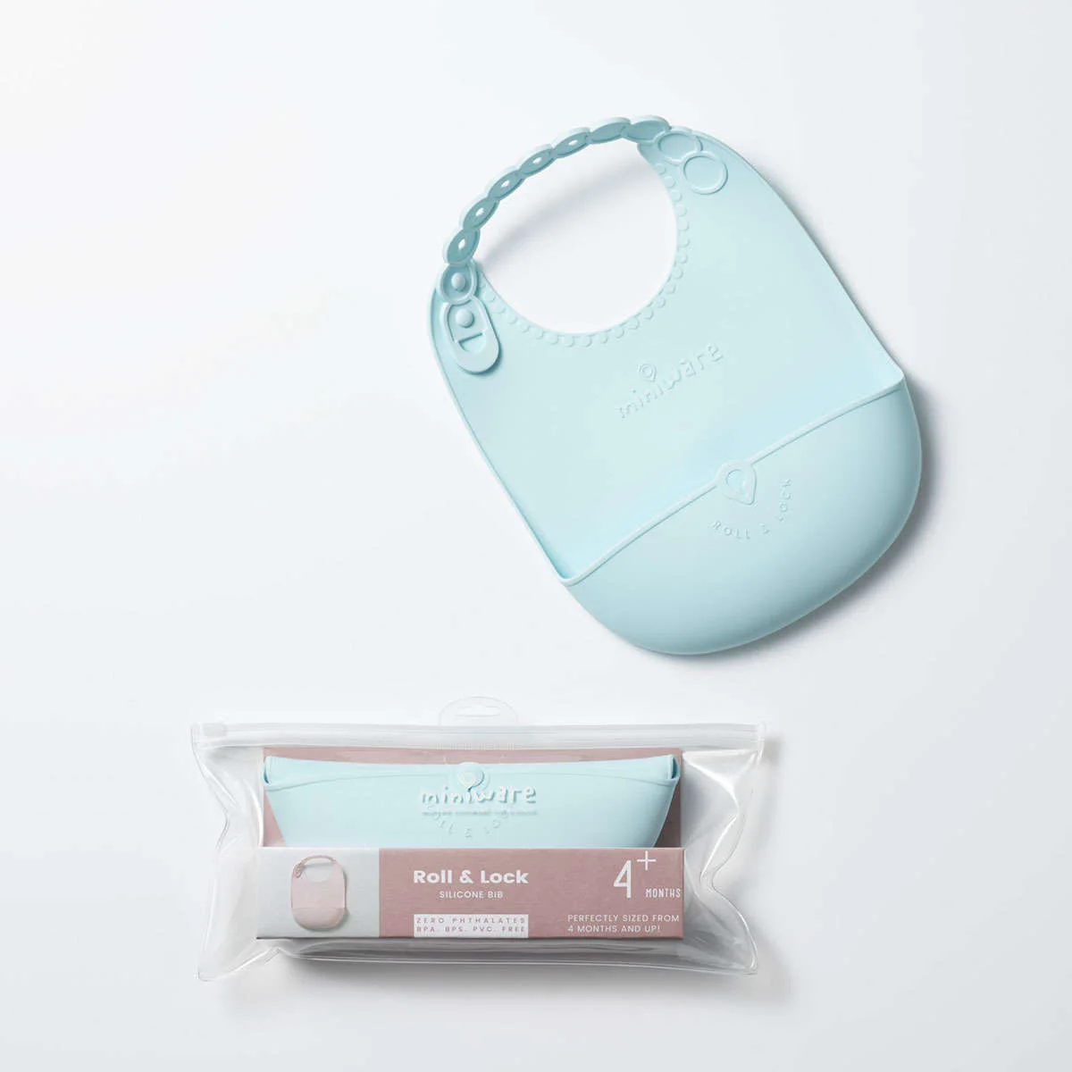 Φωτογραφία προϊόντος: MINIWARE DES.11 Σαλιάρα Σιλικόνης Σιελ 51-5012/11