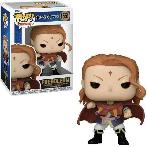 Φωτογραφία προϊόντος: Funko Pop! Animation: Black Clover - Fuegoleon 1551 Vinyl Figure 2172552 889698721165 Funko Pop Animation Funko