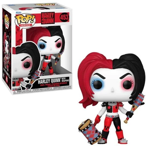 Φωτογραφία προϊόντος: Funko Pop! Heroes: Harley Quinn - Harley Quinn with Weapons 453 Vinyl Figure 2175947 889698656160 Funko Pop Heroes Funko