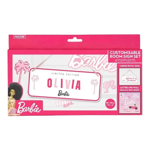 Φωτογραφία προϊόντος: Paladone Barbie - Customisable Room Sign Set PP11568BR 2176999 149059 5056577713176 Σπίτι & Κήπος PALADONE