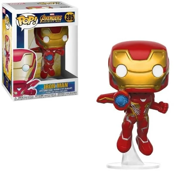 Φωτογραφία προϊόντος: Funko Pop! Marvel Infinity War - Iron Man 285 Vinyl Bobble-Head Figure 2181504 889698264631 Funko Pop Marvel Funko