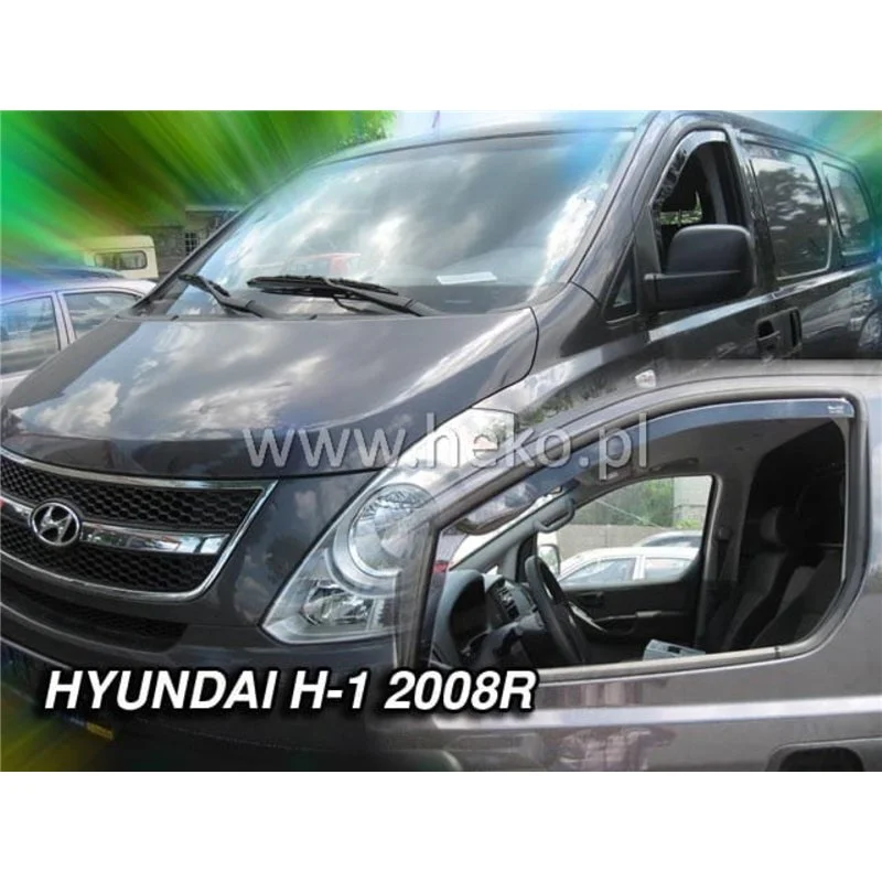 Φωτογραφία προϊόντος: ΑΝΕΜΟΘΡΑΥΣΤΕΣ ΓΙΑ HYUNDAI H1 STAREX 4WD 4D 2007-2021 ΖΕΥΓΑΡΙ ΑΠΟ ΕΥΚΑΜΠΤΟ ΦΙΜΕ ΠΛΑΣΤΙΚΟ HEKO - 2 ΤΕΜ.
