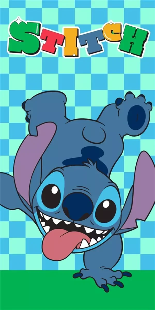 Φωτογραφία προϊόντος: DIMcol Πετσέτα Θαλάσσης Quick Dry Disney Home Lilo & Stitch 186 70X140 Aqua-Sky Blue 100% Microfiber -
