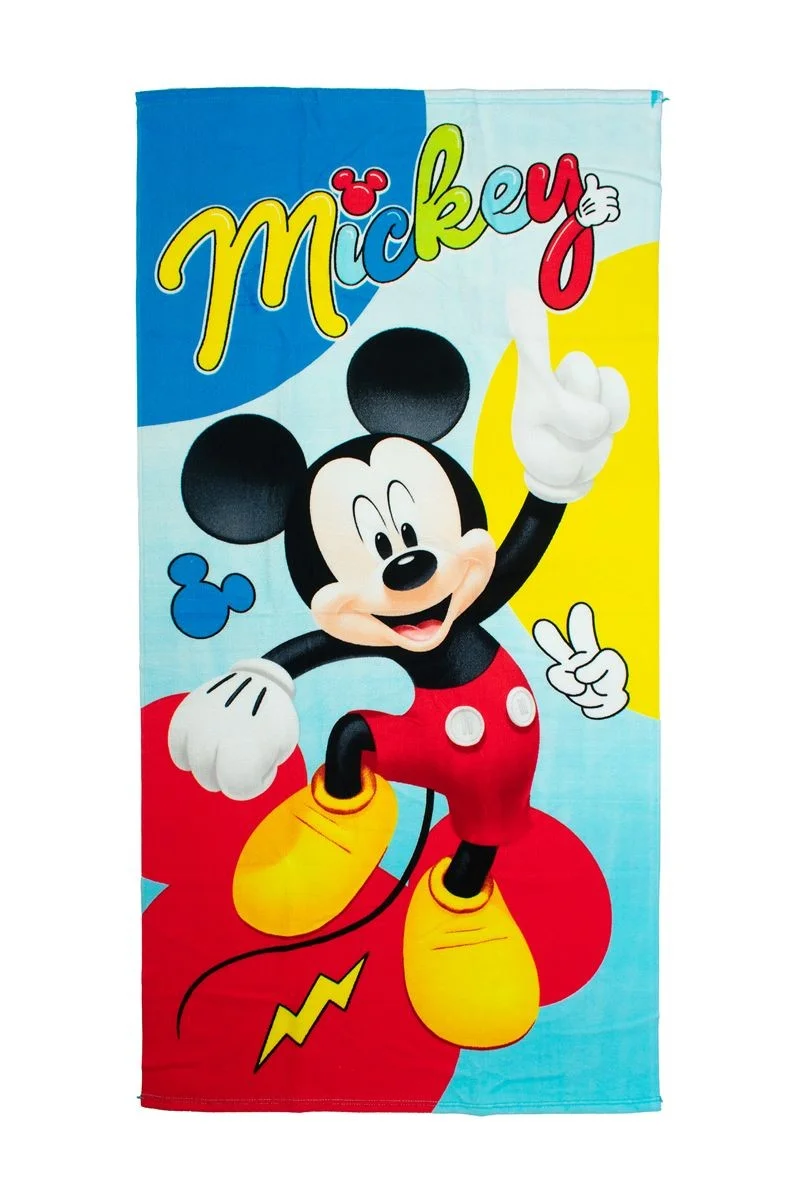 Φωτογραφία προϊόντος: DIMcol Πετσέτα Θαλάσσης Quick Dry Disney Home Mickey 179 70X140 Sky Blue 100% Microfiber
