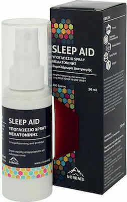 Φωτογραφία προϊόντος: Nordaid Sleep Aid Υπογλώσσιο Spray Μελατονίνης 30ml