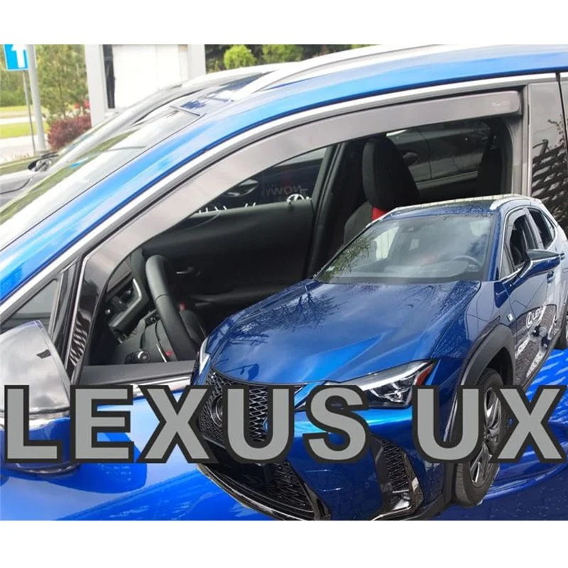Φωτογραφία προϊόντος: ΑΝΕΜΟΘΡΑΥΣΤΕΣ ΓΙΑ LEXUS UX 5D 2019+ ΖΕΥΓΑΡΙ ΑΠΟ ΕΥΚΑΜΠΤΟ ΦΙΜΕ ΠΛΑΣΤΙΚΟ HEKO - 2 ΤΕΜ.