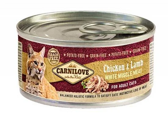 Φωτογραφία προϊόντος: Brit Carnilove grain free κονσέρβες 100gr ADULT CHICKEN & LAMB 100gr