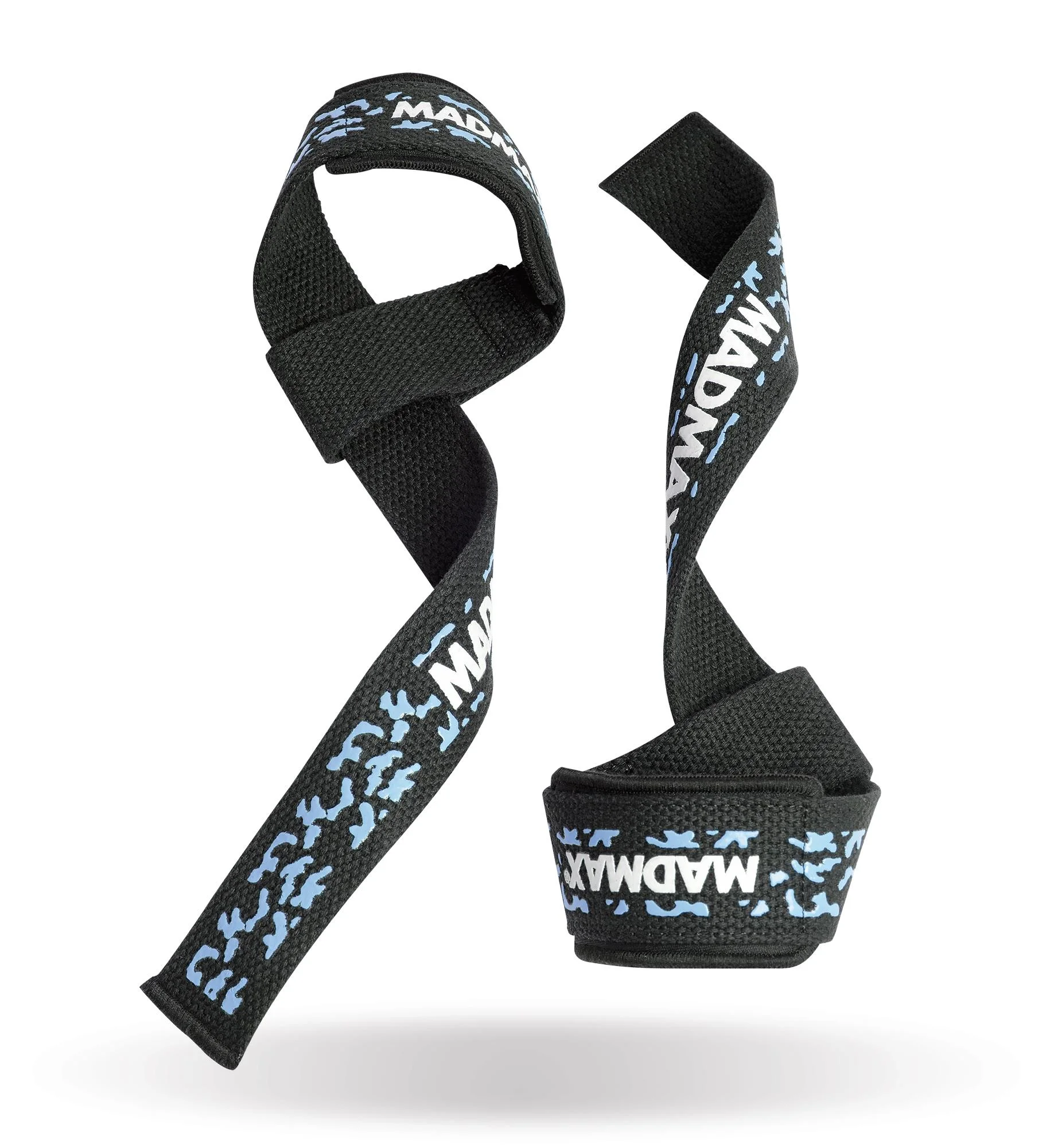 Φωτογραφία προϊόντος: MadMax Sportswear MadMax Power Wrist Straps (2τμχ) (Camo/Light Blue)