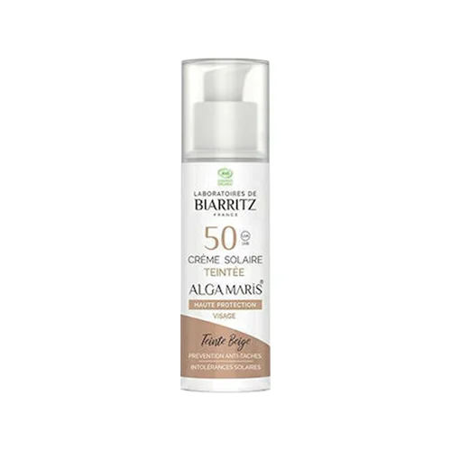 Φωτογραφία προϊόντος: Laboratoires Biarritz Alga Maris Bio Tinted Face Sun Cream Beige SPF50 50 ml