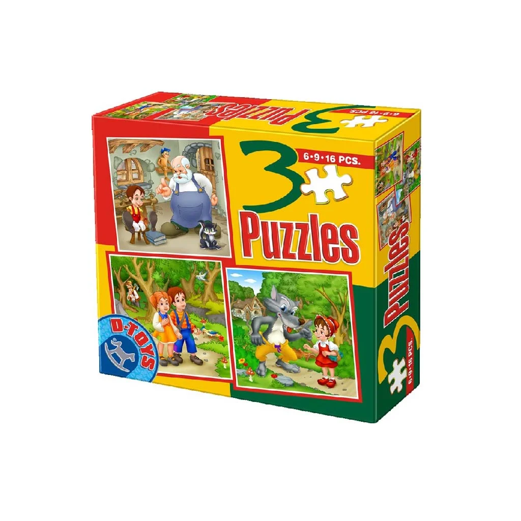 Φωτογραφία προϊόντος: Puzzle D-TOYS 3 σε 1 - 50922BS06