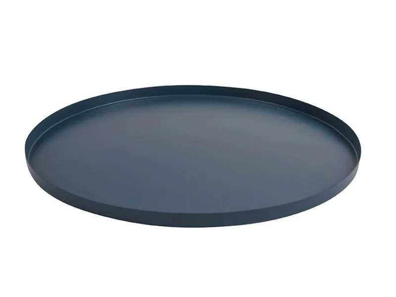 Φωτογραφία προϊόντος: PRESENT TIME TRAY ROUND IRON BLUE 39,5CM