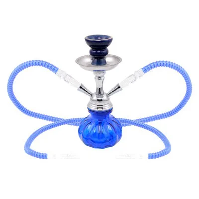 Φωτογραφία προϊόντος: Ναργιλές Atomic Hookah 25cm Pumpkin Blue Κολοκύθα μπλε 2 hoses