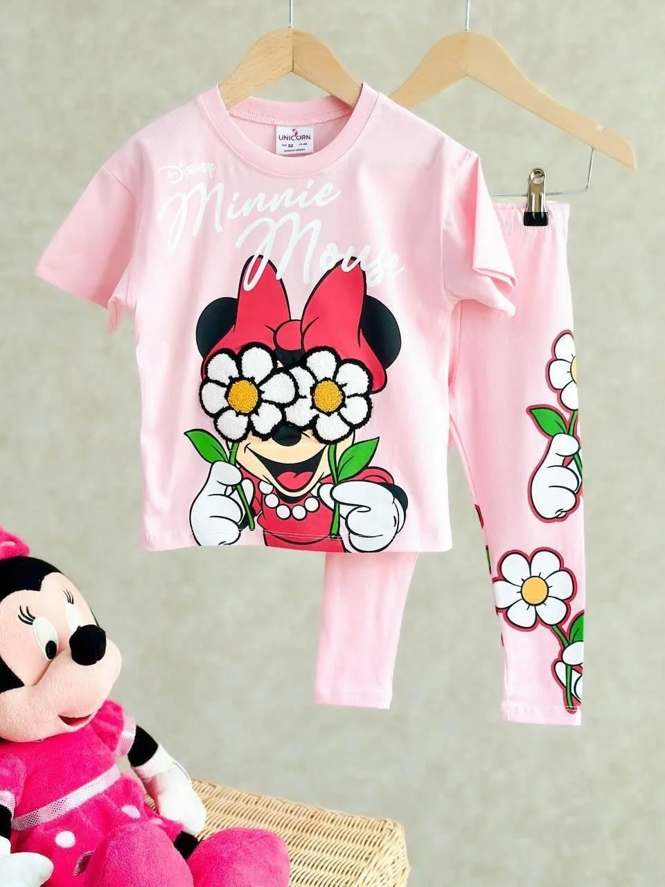 Φωτογραφία προϊόντος: Minnie Mouse Παιδικό Σετ Flowers – Ροζ