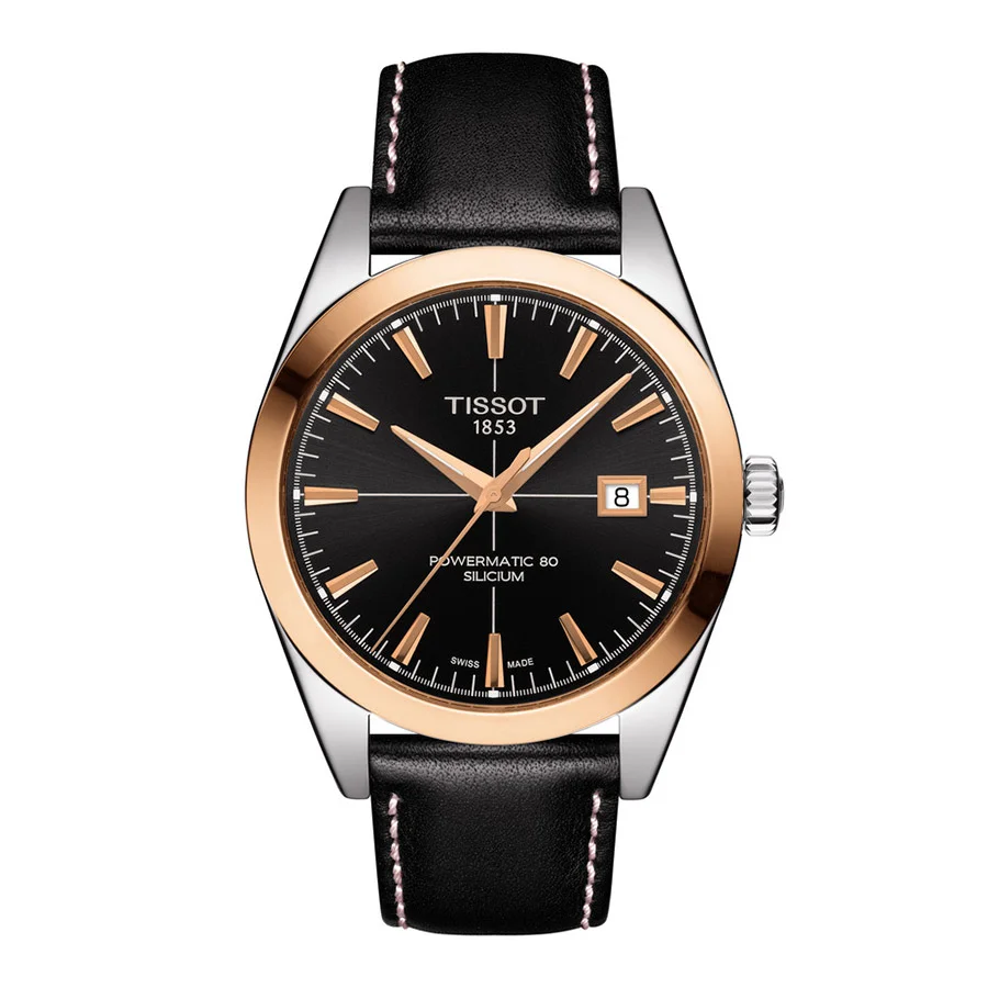 Φωτογραφία προϊόντος: Ανδρικό Ρολόι Tissot T-Gold Δερμάτινο Λουρί T927.407.46.051.00