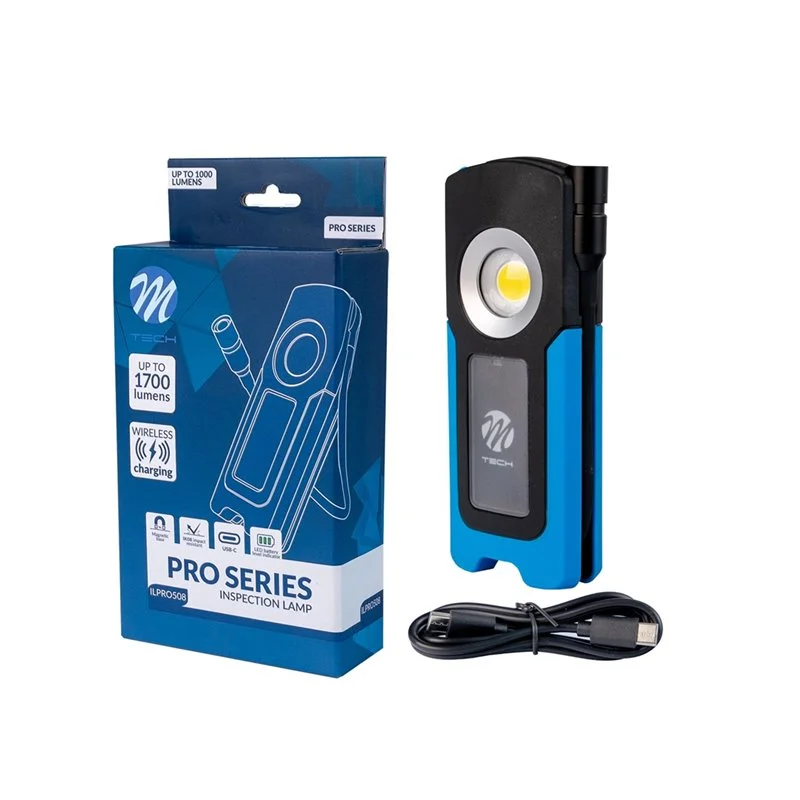 Φωτογραφία προϊόντος: ΦΑΚΟΣ ΕΡΓΑΣΙΑΣ PRO 15W+3W COB LED 1.700lm+400lm 6.500K 4 ΛΕΙΤΟΥΡΓΙΩΝ ΜΑΓΝΗΤΙΚΟΣ&ΦΟΡΤΙΣΗ USB-C M-TECH - 1 Τεμ.