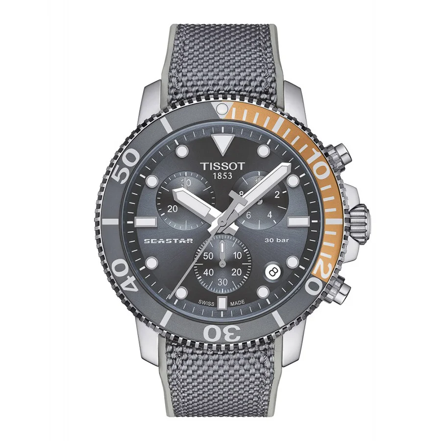Φωτογραφία προϊόντος: Ανδρικό Ρολόι Tissot T120.417.17.081.01 με Γκρι Λουρί