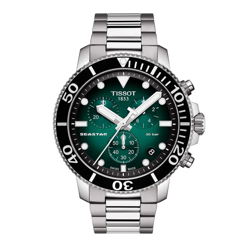 Φωτογραφία προϊόντος: Ανδρικό Ρολόι Tissot Seastar με Ανοξείδωτο Ατσάλι T120.417.11.091.01