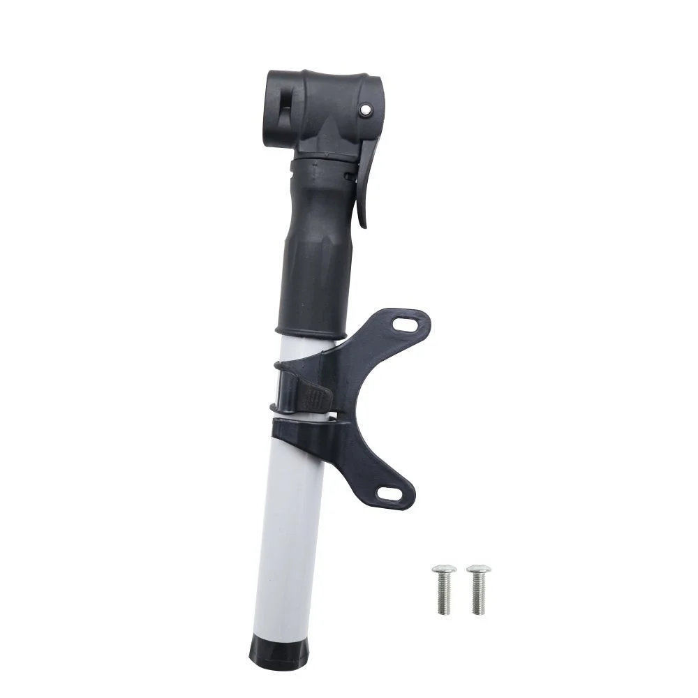 Φωτογραφία προϊόντος: . Mini pump with mounting bracket for bike / scooter FSPMP-387 black silver