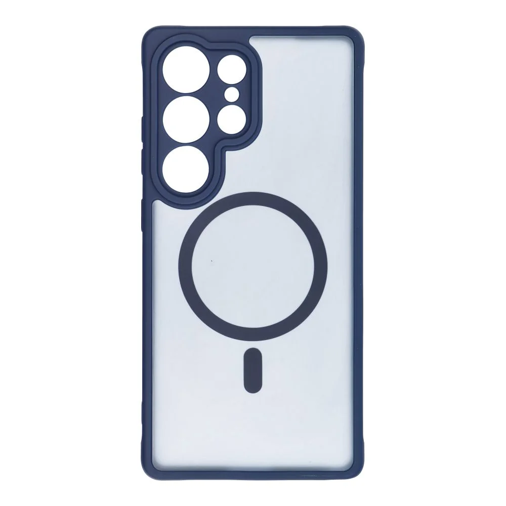 Φωτογραφία προϊόντος: . FULL MATTE MAG COVER case compatible with MagSafe for SAMSUNG S25 Plus blue