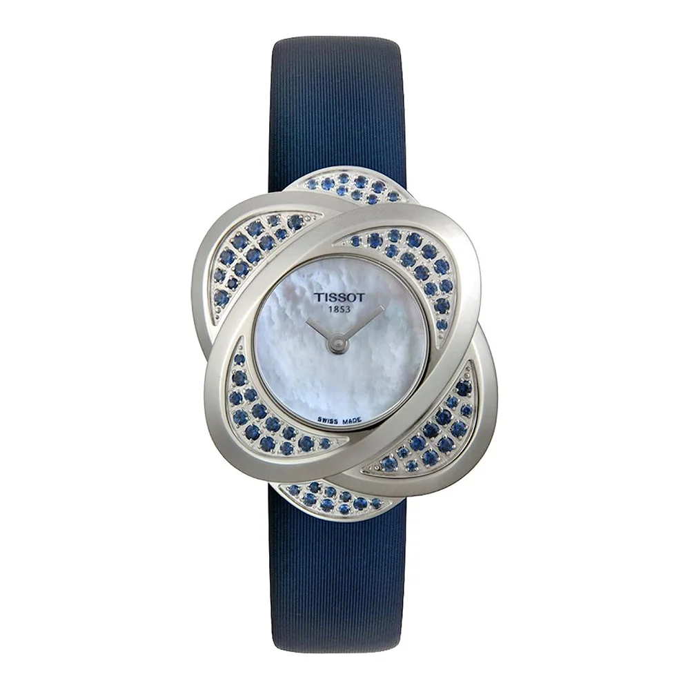 Φωτογραφία προϊόντος: Tissot Woman s watch T03.1.235.80 T-Trend Precious Flower Blue Sapphire