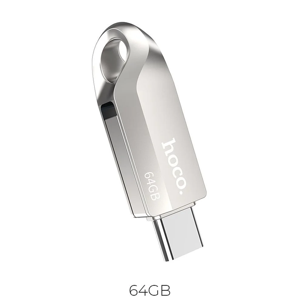 Φωτογραφία προϊόντος: HOCO pendrive USB A + USB C UD8 64GB USB3.0