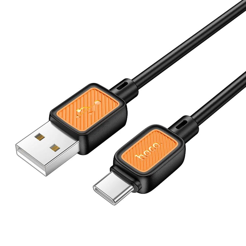 Φωτογραφία προϊόντος: . HOCO cable USB A to Typ C 3A X108 1 m black