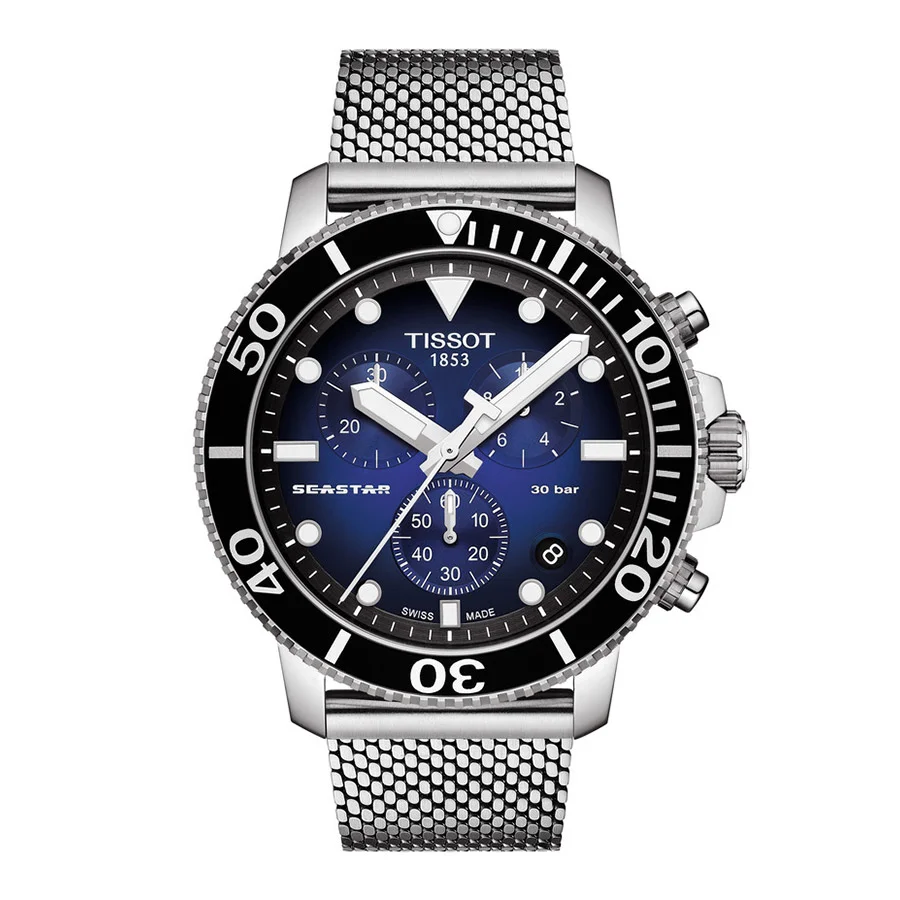 Φωτογραφία προϊόντος: Ανδρικό Ρολόι Tissot T-Sport Seastar Ανοξείδωτο Ατσάλι T120.417.11.041.02