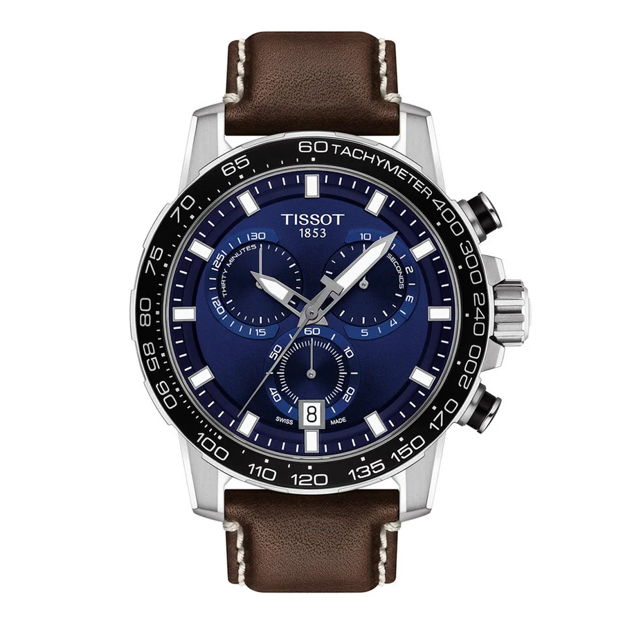 Φωτογραφία προϊόντος: Ανδρικό Ρολόι Tissot T-Sport Supersport Gent Δερμάτινο Λουρί T125.617.16.041.00