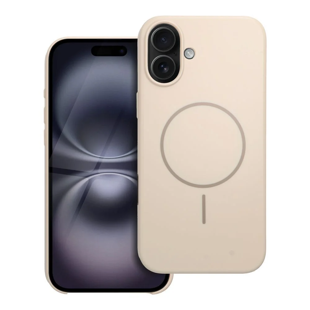 Φωτογραφία προϊόντος: . Premium Glossy Mag Cover compatible with MagSafe and Camera Control button for IPHONE 16 PLUS white
