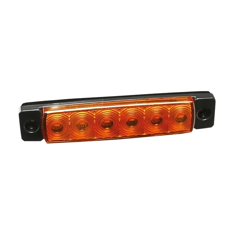 Φωτογραφία προϊόντος: ΦΩΣ ΟΓΚΟΥ 932V 6 LED ΠΟΡΤΟΚΑΛΙ ΧΡΩΜΑ 95,6x19,8mm ΜΕ ΕΓΚΡΙΣΗ ΤΥΠΟΥ E148 LAMPA - 20 Τεμ.