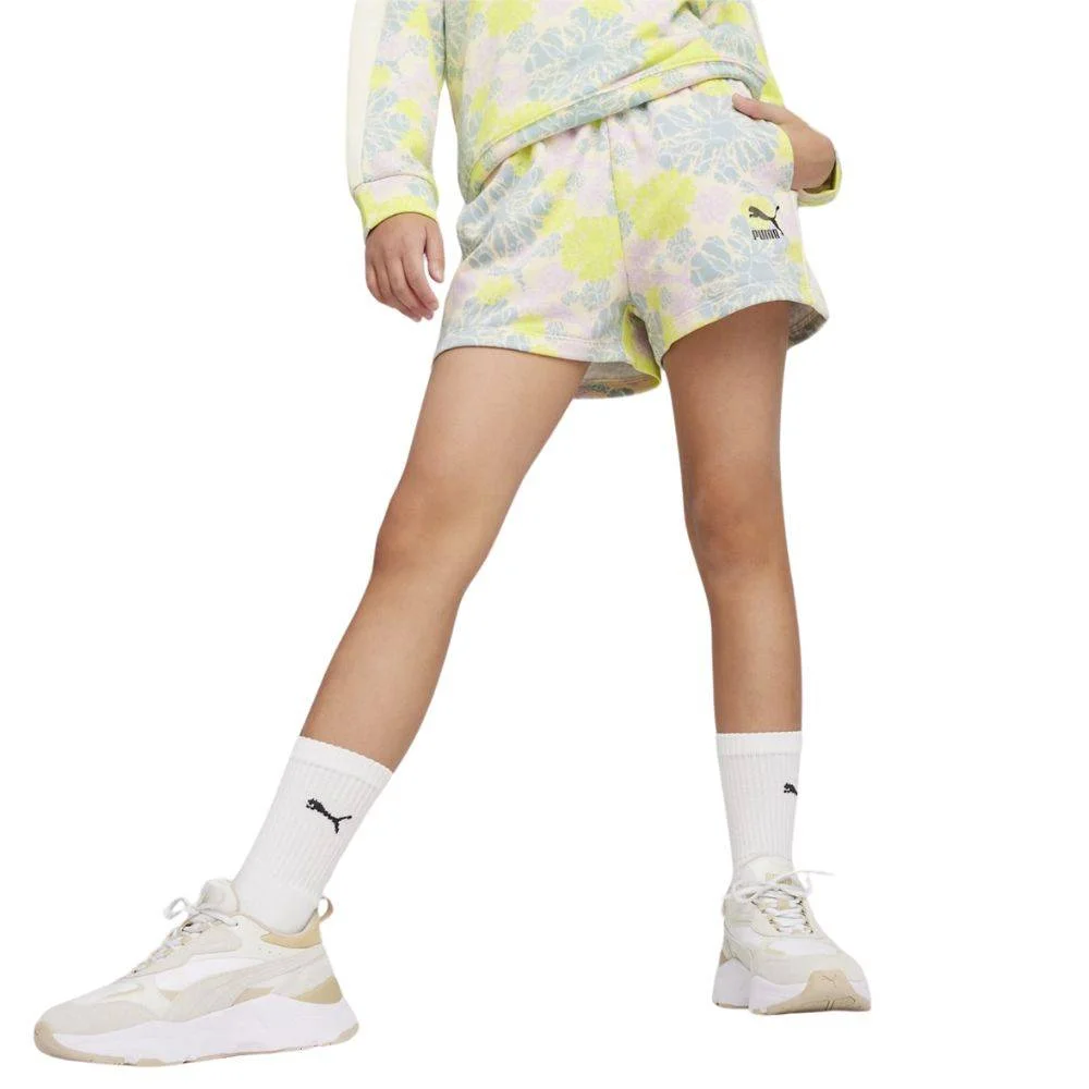 Φωτογραφία προϊόντος: 625062-87 - PUMA T7 SNFLR AOP SHORTS TR G ALPINE SNOW Color