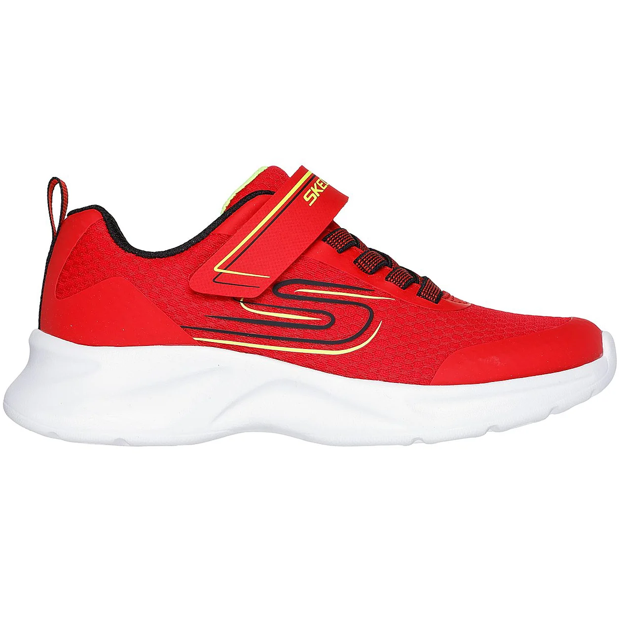 Φωτογραφία προϊόντος: SKECHERS JR Lightweight Gore & Strap Sneaker (405112L-RDBK) ΥΠΟΔΗΜΑ