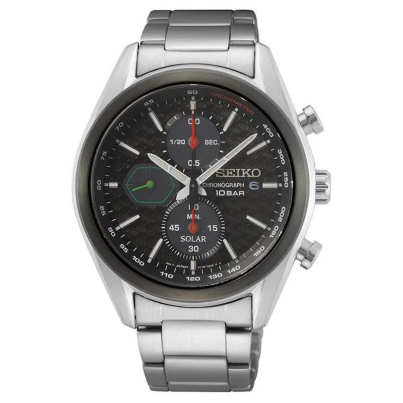 Φωτογραφία προϊόντος: Ρολόι Seiko Macchina Sportiva SSC803P1 με μπρασελέ από Ανοξείδωτο Ατσάλι